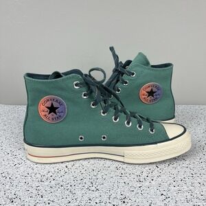 Converse Chuck 70 Color‎ Fade High Top Shoes Sneakers Green Mens 9 Womens 11